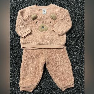 Carter's Cozy Pink Fleece Pants